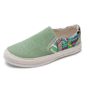 Barabeth Men'S Fashion Espadrille Sole Canvas Shoes