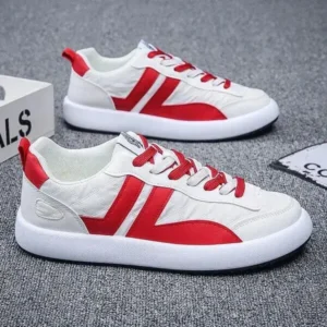 Barabeth Men Fashion Color Matching Low Top Shoes