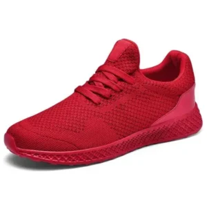 Barabeth Men Fashion Solid Color Breathable Sneakers