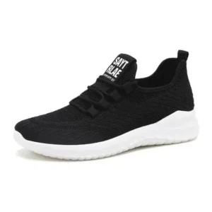 Barabeth Men Fashion Lightweight Lace-Up Breathable Sneakers