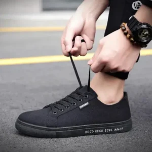 Barabeth Men Casual Canvas Breathable Shoes