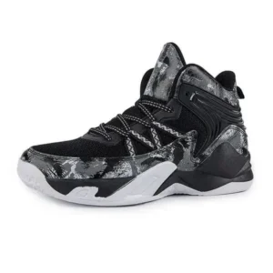 Barabeth Men Fashion Trend Breathable High Top Basketball Shoes