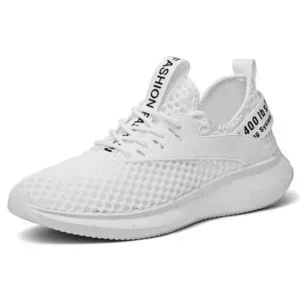 Barabeth Men Fashion Mesh Hollow Breathable Sneakers