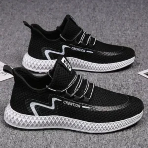 Barabeth Men'S Casual Mesh Breathable Low Top Sneakers